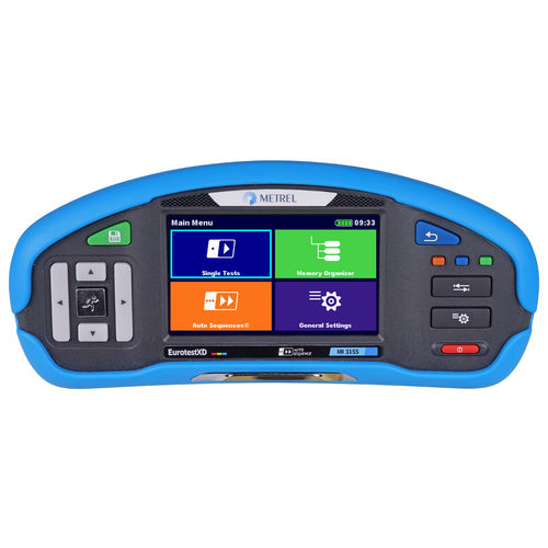 Электрически изолированный тестер - MI 3155 EurotestXD - METREL - напряжения / массовый / непрерывности