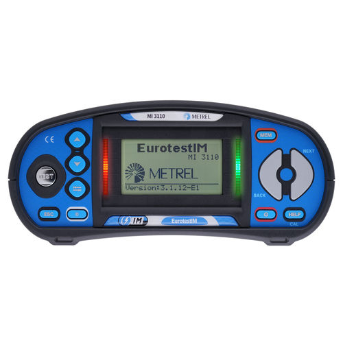 Тестер напряжения - MI 3110 EurotestIM  - METREL - тока утечки / порядка чередования фаз / импеданса