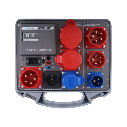 Тестер тока утечки - A 1422 Active 3-phase Adapter Plus - METREL - остаточного тока / для электрических приборов / для электрического оборудования