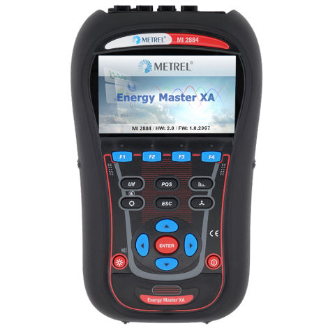 Анализатор для наблюдения - MI 2884 Energy Master XA - METREL - для электросети / качества энергии / портативный