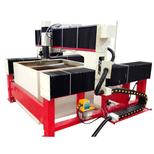 Станок для резки струей воды - WMT1313-AL - Shandong Wami CNC Technology Co., Ltd. - для стекла / ЧПУ / с сервоприводом