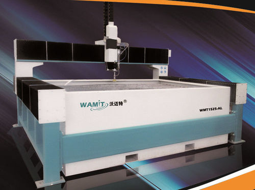 Станок для резки струей воды - WMT1530-AL - Shandong Wami CNC Technology Co., Ltd. - для меди / для пластин / с сервоприводом