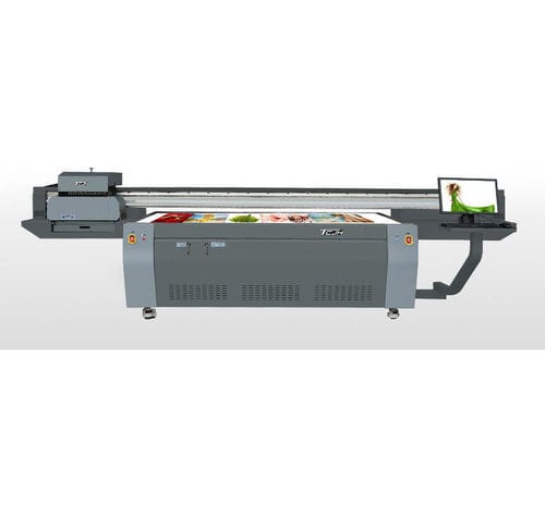 Принтер для больших форматов со струйной УФ-печатью - Ricoh Gen5 - Shandong Wami CNC Technology Co., Ltd. - для пластмассы / для стекла / для дерева