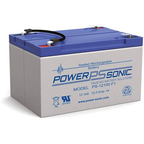 Аккумулятор VRLA - PS-12100 - Power-Sonic - прямоугольный / 12 В / для ИБП