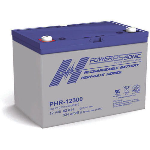 Аккумулятор VRLA - PHR-12300 - Power-Sonic - прямоугольный / 12 В / для ИБП