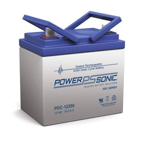 Аккумулятор глубокого разряда - PDC-12350 - Power-Sonic - VRLA / прямоугольный / 12 В