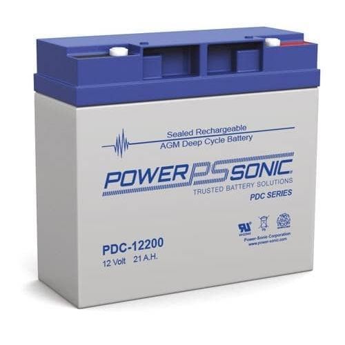 Аккумулятор глубокого разряда - PDC-12200 - Power-Sonic - VRLA / прямоугольный / 12 В