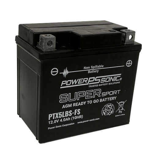 Аккумулятор AGM - PTX5LBS-FS - Power-Sonic - для блока / 12 В / для электрических транспортных средств