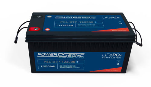 Аккумулятор LiFePO4 - PSL-BTP-123000 - Power-Sonic - прямоугольный / 12 В / UL