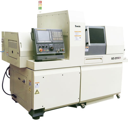 Токарный автомат ЧПУ - SZ-255E1 - Shenzhen Sowin Precision Machine Tool Co., Ltd - 5 осей / универсальный / с двумя стержнями