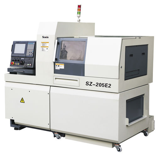 Токарный автомат ЧПУ - SZ-205E2 - Shenzhen Sowin Precision Machine Tool Co., Ltd - 5 осей / универсальный / с двумя стержнями