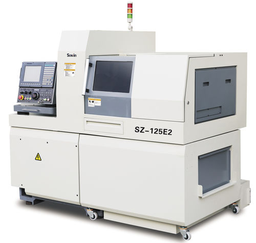 Токарный автомат ЧПУ - SZ-125E2 - Shenzhen Sowin Precision Machine Tool Co., Ltd - 5 осей / универсальный / с двумя стержнями