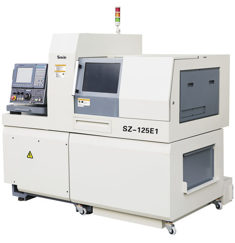 Токарный автомат ЧПУ - SZ-125E1 - Shenzhen Sowin Precision Machine Tool Co., Ltd - 5 осей / универсальный / с двумя стержнями