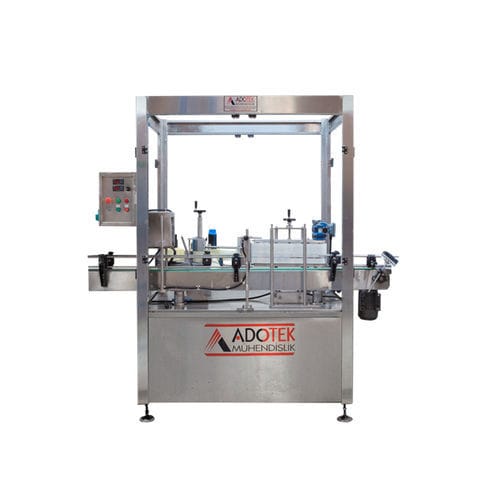 Полностью автоматическая этикетировочная машина - ADK 312  - Adotek Machine - для бутылок / двусторонняя
