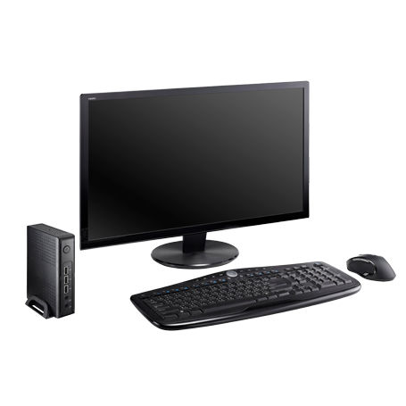 Тонкий клиент для письменного стола - C800 - Clientron Corp. - Dual Core / SO-DIMM / промышленный