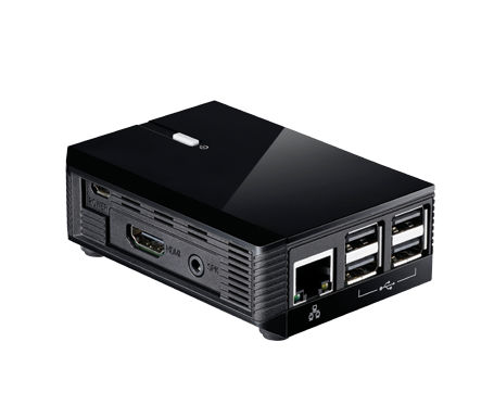 Тонкий клиент для письменного стола - S-Cube Pi 3 B+ Thin Client - Clientron Corp. - Quad Core / bluetooth / WiFi