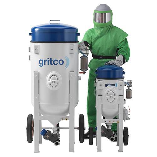 Ручной пескоструйный аппарат - ECO SERIES - Gritco - под давлением / мобильный