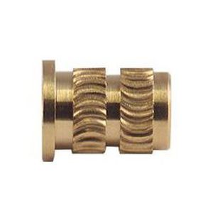 Резьбовая вставка - FXHHLB series - FIXI - из латуни / для пластмассы / с горячим монтажом