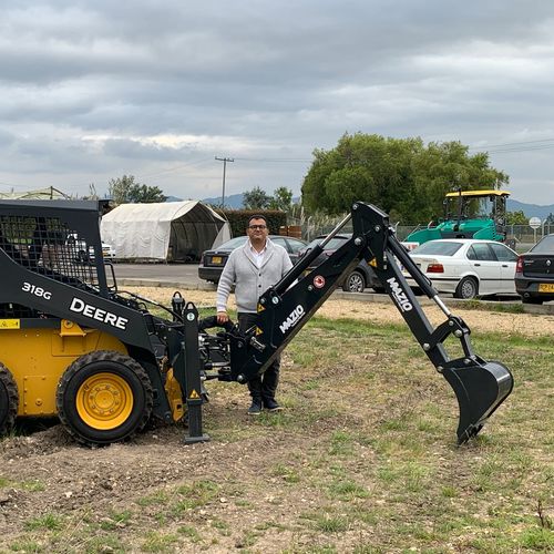 Обратный ковш для погрузчика - Backhoe 2800 - Mazio Attachments - гидравлический