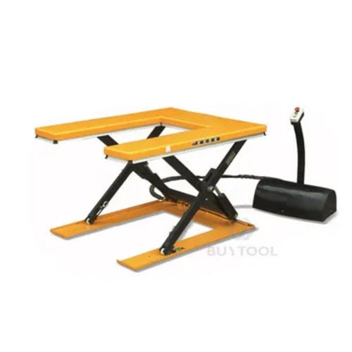 Ножничный подъемный стол - HU1000 - Buytool Industrial Equipment Co., Ltd - электрический / стационарный / сверхплоский