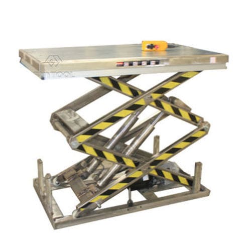 Ножничный подъемный стол - HD1000 - Buytool Industrial Equipment Co., Ltd - электрический / гидравлический / стационарный