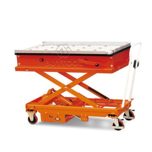 Ножничный подъемный стол - BE45 - Buytool Industrial Equipment Co., Ltd - электрический / с ручным управлением / механический