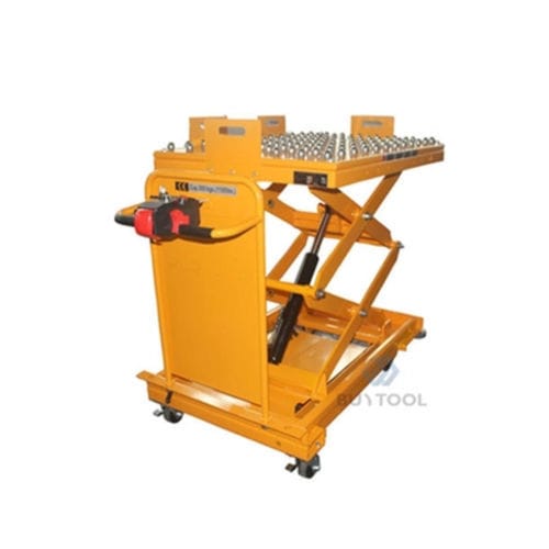 Ножничный подъемный стол - ESF50DFB - Buytool Industrial Equipment Co., Ltd - электрический / мобильный / роликовый