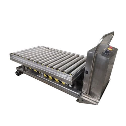 Ножничный подъемный стол - EZ80S - Buytool Industrial Equipment Co., Ltd - электрический / мобильный / роликовый