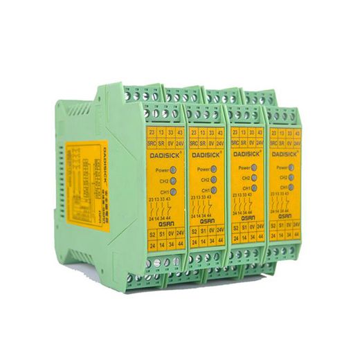 Реле безопасности с аварийной остановкой - QSRN - DADI ELECTRONIC TECHNOLOGY CO.,LTD. - 3NO / 1NF / PNP