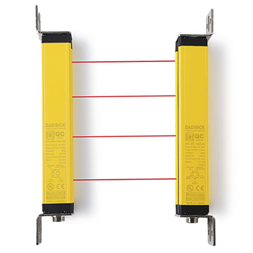 Легкий барьер безопасности тип 2 - QC06/20-100 - DADI ELECTRONIC TECHNOLOGY CO.,LTD. - многолучевой / тип заграждения / с рамами