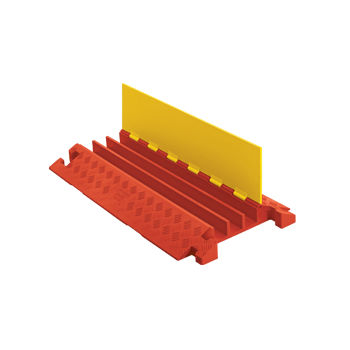 Защита для кабелей для тяжелых транспортных средств - CP3X225 - Linebacker Safety - напольное крепление / из полиуретана