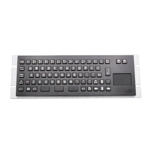 Встраиваемая клавиатура - D-8630T-B - ShenZhen DAVO Electronics Co., Ltd - с механическими клавишами / 68 клавиш / с сенсорной панелью