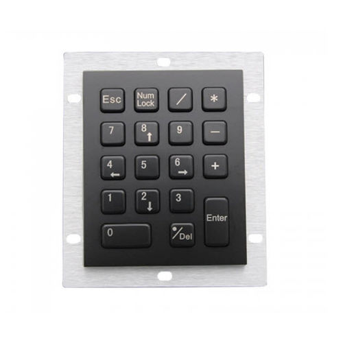 Цифровая клавиатура 18 клавиш - D-8212B - ShenZhen DAVO Electronics Co., Ltd - встраиваемая / из металла / из нержавеющей стали