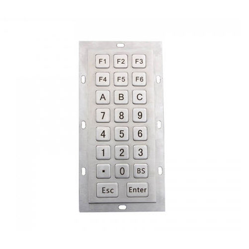 Цифровая клавиатура 24 клавиши - D-8235 - ShenZhen DAVO Electronics Co., Ltd - встраиваемая / из металла / из нержавеющей стали