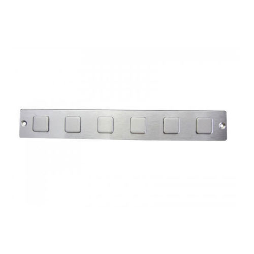 Цифровая клавиатура для контроля - D-8503 - ShenZhen DAVO Electronics Co., Ltd - 6 клавиши / встраиваемая / из нержавеющей стали