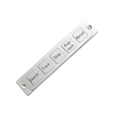 Цифровая клавиатура для контроля - D-8518 - ShenZhen DAVO Electronics Co., Ltd - 5 клавиш / встраиваемая / из нержавеющей стали