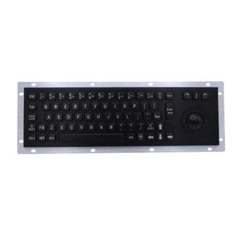 Встраиваемая клавиатура - D-8635G-B - ShenZhen DAVO Electronics Co., Ltd - с механическими клавишами / 68 клавиш / с трекболом
