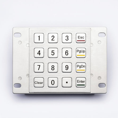 Цифровая клавиатура 16 клавиш - D-8203 - ShenZhen DAVO Electronics Co., Ltd - встраиваемая / из металла / из нержавеющей стали