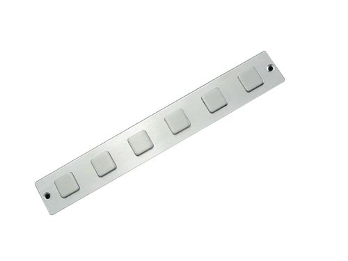 Цифровая клавиатура 6 клавиши - D-8516 - ShenZhen DAVO Electronics Co., Ltd - с клавишей Fn / встраиваемая / из нержавеющей стали