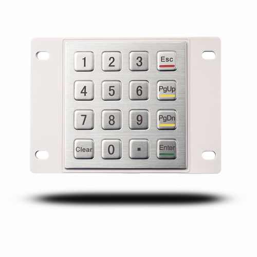 Цифровая клавиатура 16 клавиш - D-8203B - ShenZhen DAVO Electronics Co., Ltd - встраиваемая / из металла / из нержавеющей стали