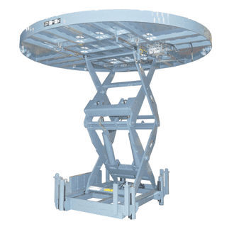 Ножничный подъемный стол - Jinan Gradin Machinery Co., Ltd. - гидравлический / стационарный