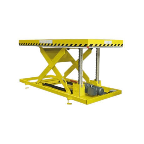 Ножничный подъемный стол - Jinan Gradin Machinery Co., Ltd. - механический / стационарный / с жесткой цепью