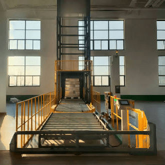 Переменный конвейер - SJD1.5-16.5 - Jinan Gradin Machinery Co., Ltd. - роликовый / вертикальный / транспортный