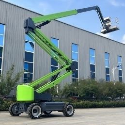 Электрический шарнирный подъемник - G-V20 - Jinan Gradin Machinery Co., Ltd. - колесный / компактный