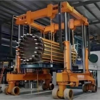 Колесный козловой кран - Jinan Gradin Machinery Co., Ltd. - гидравлический