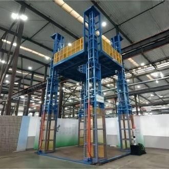 Платформа для сборки - Jinan Gradin Machinery Co., Ltd. - для персонала / вертикальная / гидравлическая