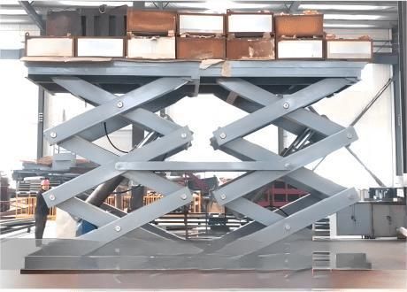 Фиксированный ножничный подъемник - Jinan Gradin Machinery Co., Ltd. - гидравлический / для использования в промышленности