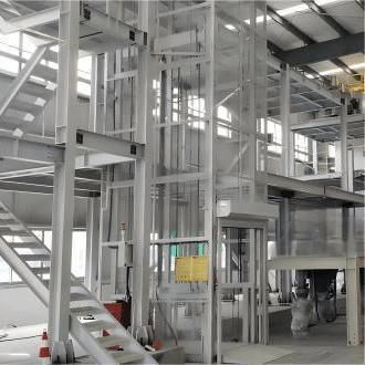 Гидравлический грузовой подъемник - SJD1.0-7.5 - Jinan Gradin Machinery Co., Ltd. - для пищевой промышленности / для фармацевтической промышленности / для поддонов