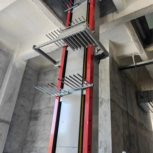 Автоматический грузовой подъемник - Jinan Gradin Machinery Co., Ltd. - механизированный / для промышленности / для складов