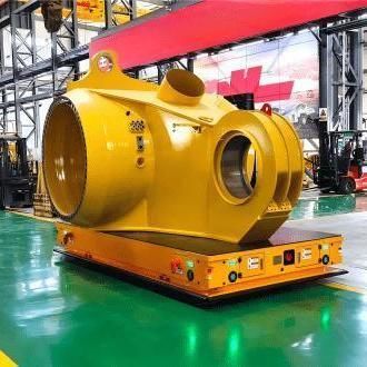 AGV для разгрузочно-погрузочных работ - Jinan Gradin Machinery Co., Ltd. - транспортная / для высоких нагрузок / для обрабатывающей промышленности